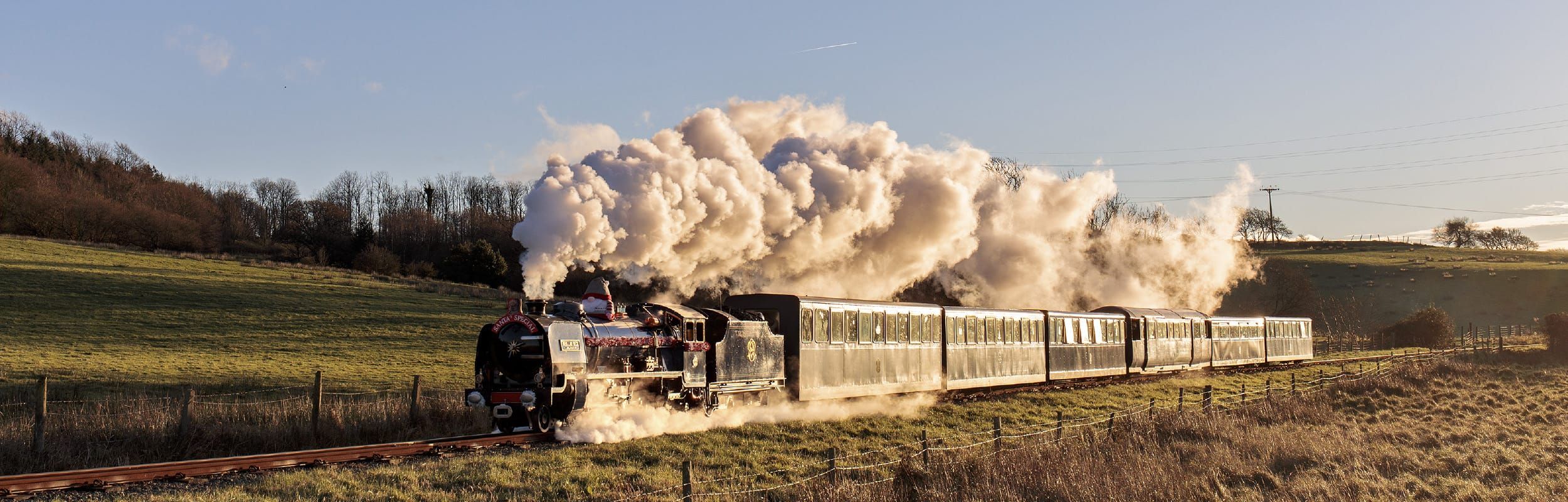 Bluey and Bingo at the Ravenglass and Eskdale railway