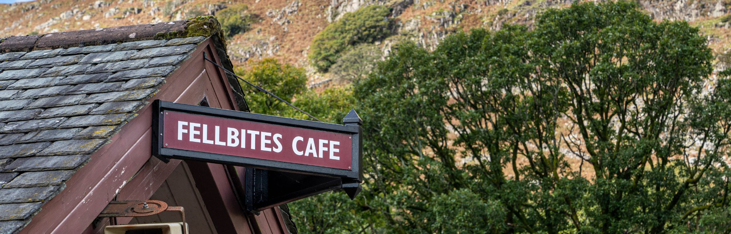 Fellbites cafe, situated at Dalegarth Station at the Ravenglass and Eskdale Railway