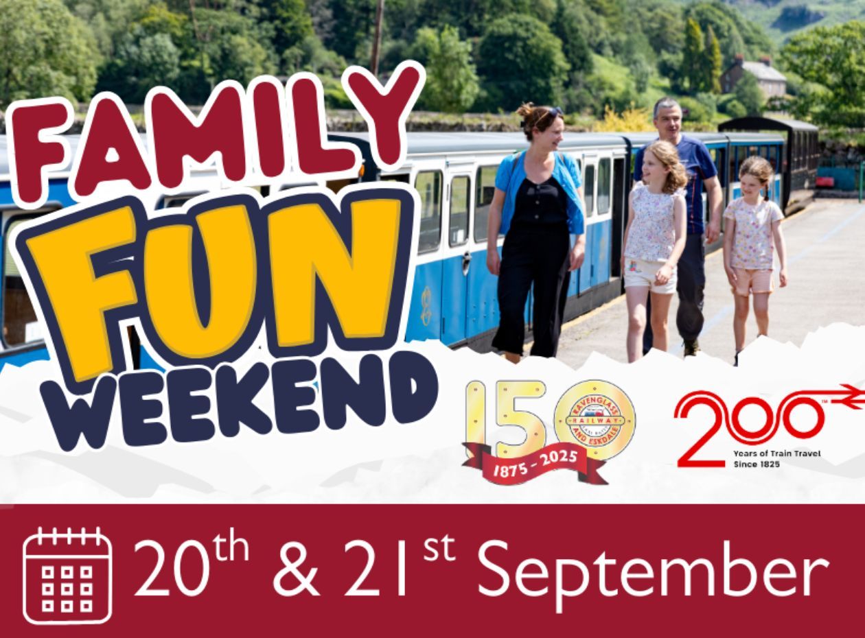 Join us for a Railway Family Fun Weekend in the Lake District!
