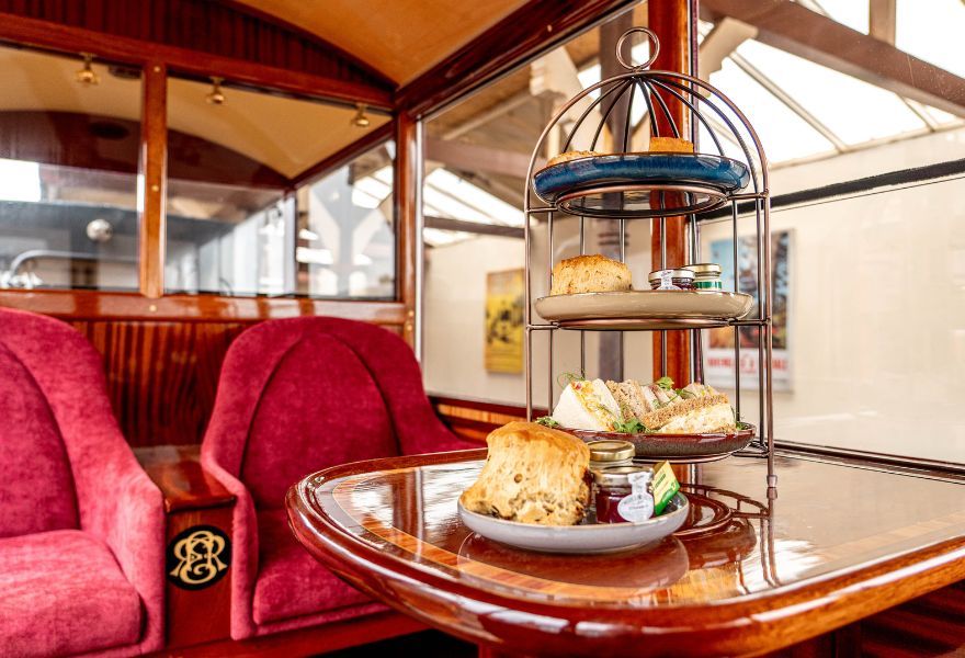 ‘Cream Tea on the Move’ Ravenglass & Eskdale Railway launch luxury afternoon tea experience