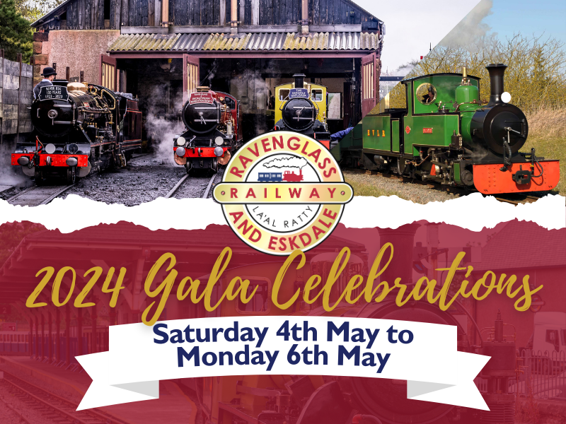 2024 Gala Celebrations at the Ravenglass and Eskdale Railway