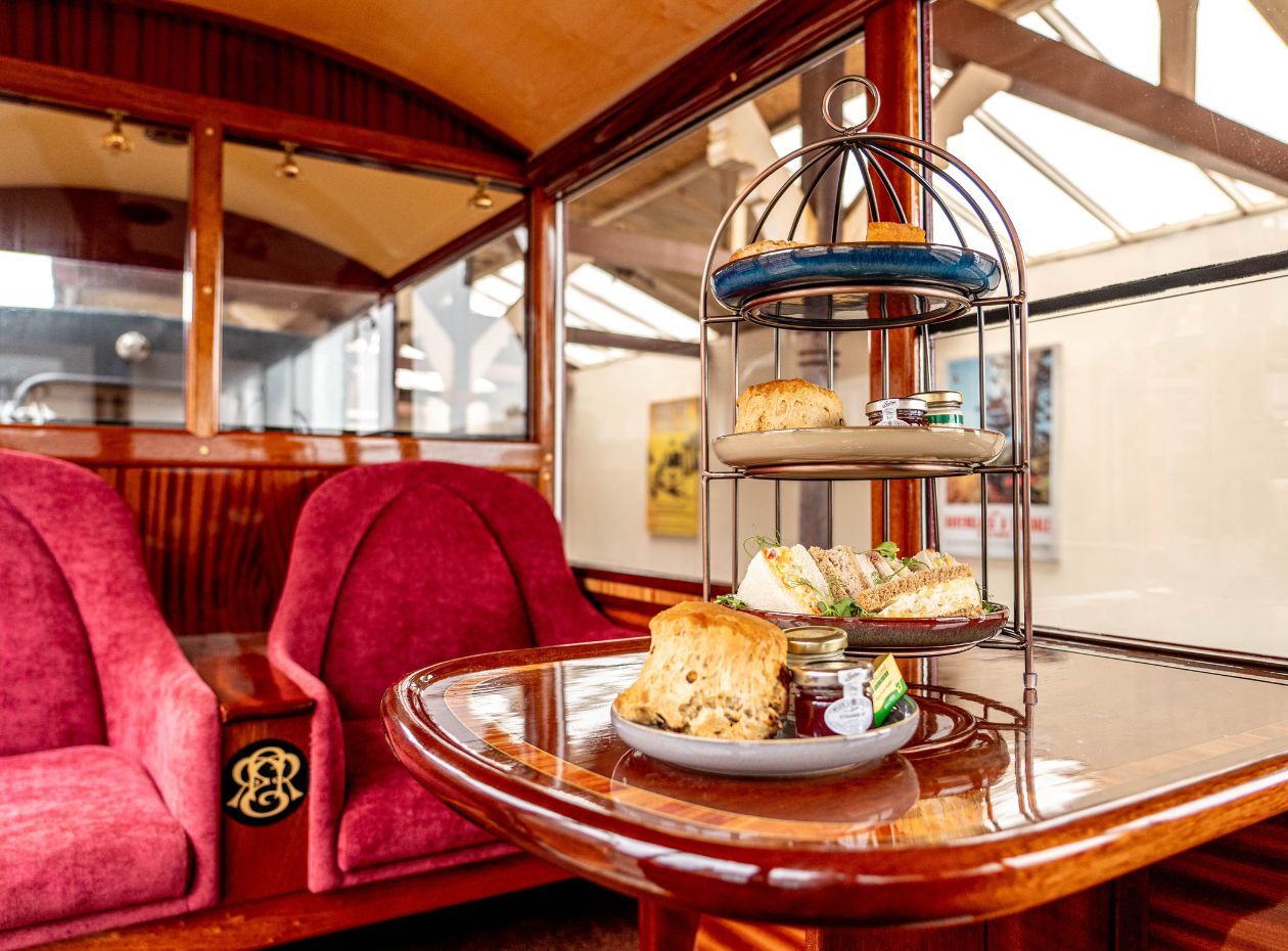 Exclusive Cream Tea On The Move Experience in New 'Ruth' Director's Saloon