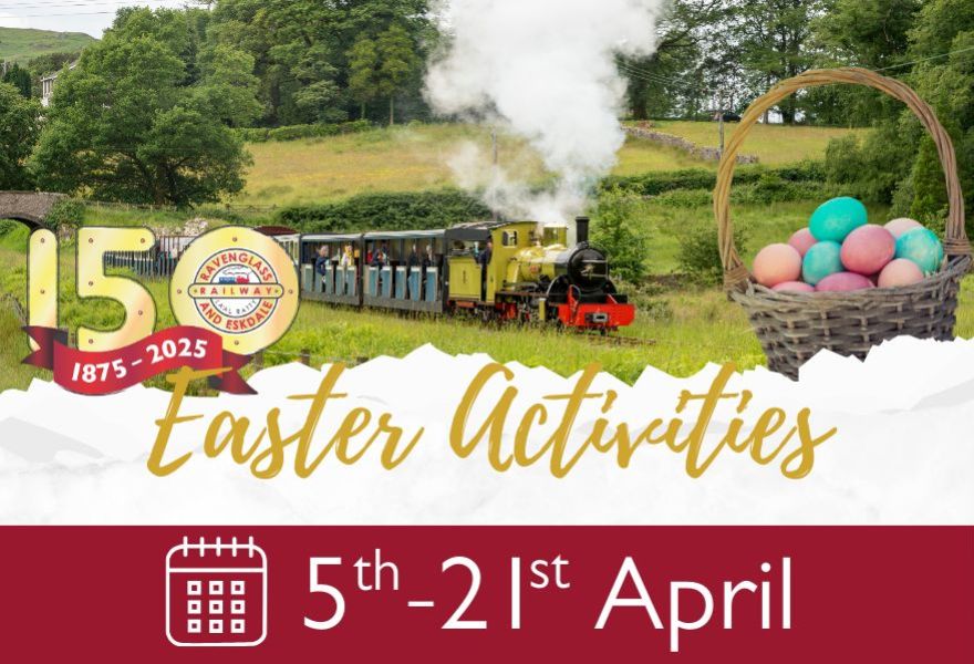 Easter Activities at the Ravenglass and Eskdale Railway