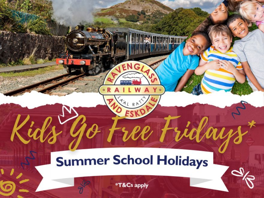 Kids Free Fridays at the Ravenglass and Eskdale Railway