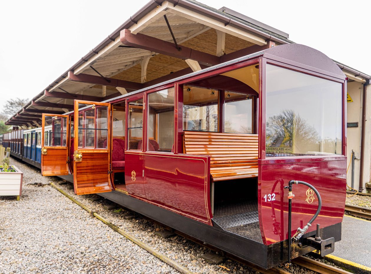 Directors' Saloon 'Ruth' at the Ravenglass and Eskdale Railway