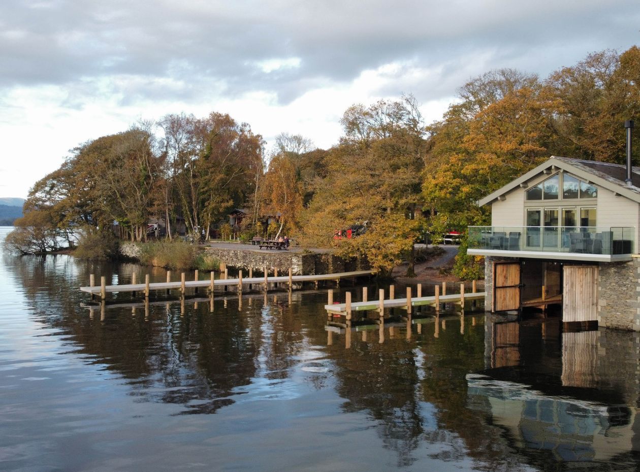 Waterbird Boathouse at Hill of Oaks Lodge and Caravan Park, Windermere