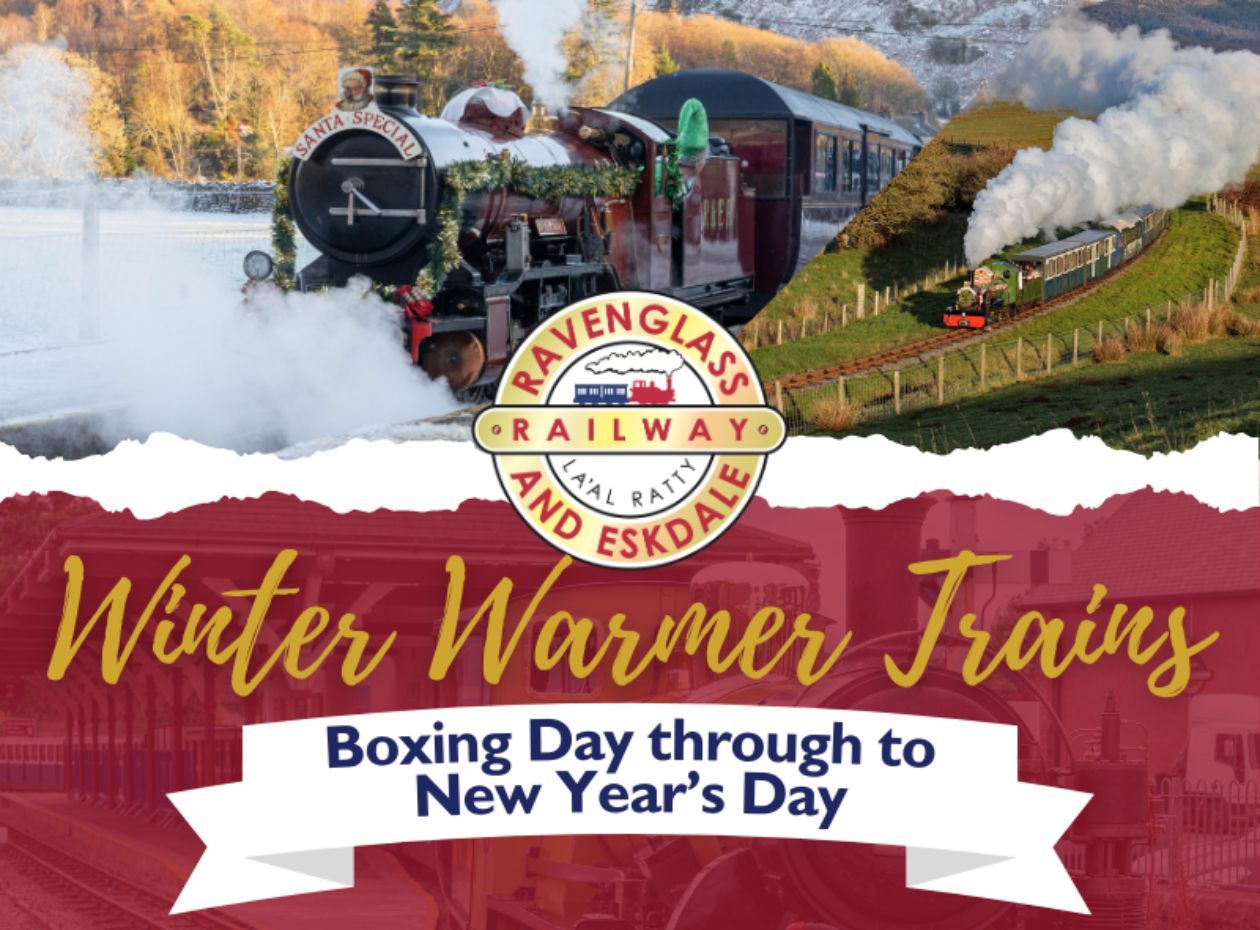 Winter Warmer Trains at the Ravenglass and Eskdale Railway
