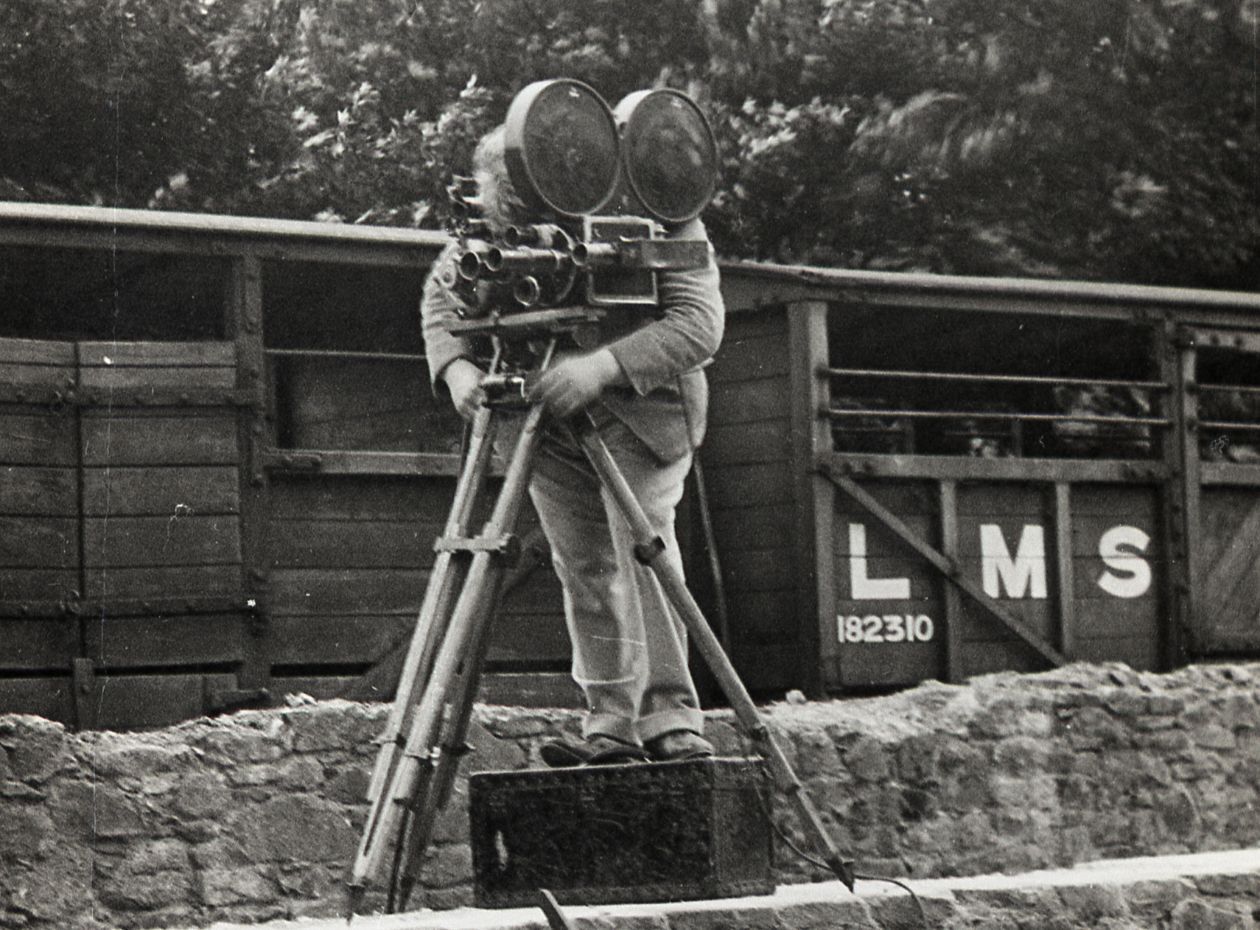 Photographer at the Ravenglass and Eskdale Railway 1930