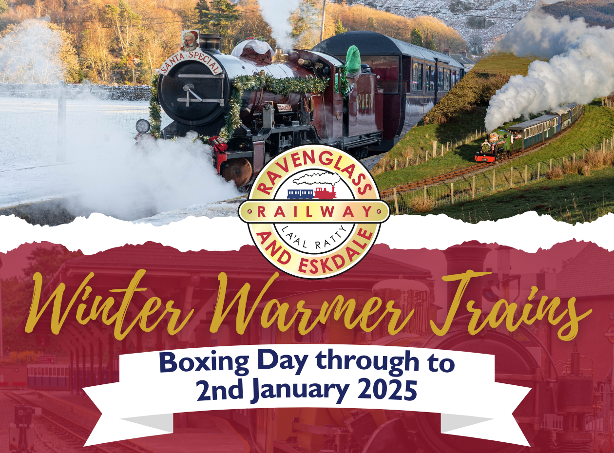 Winter Warmer Trains at the Ravenglass and Eskdale Railway