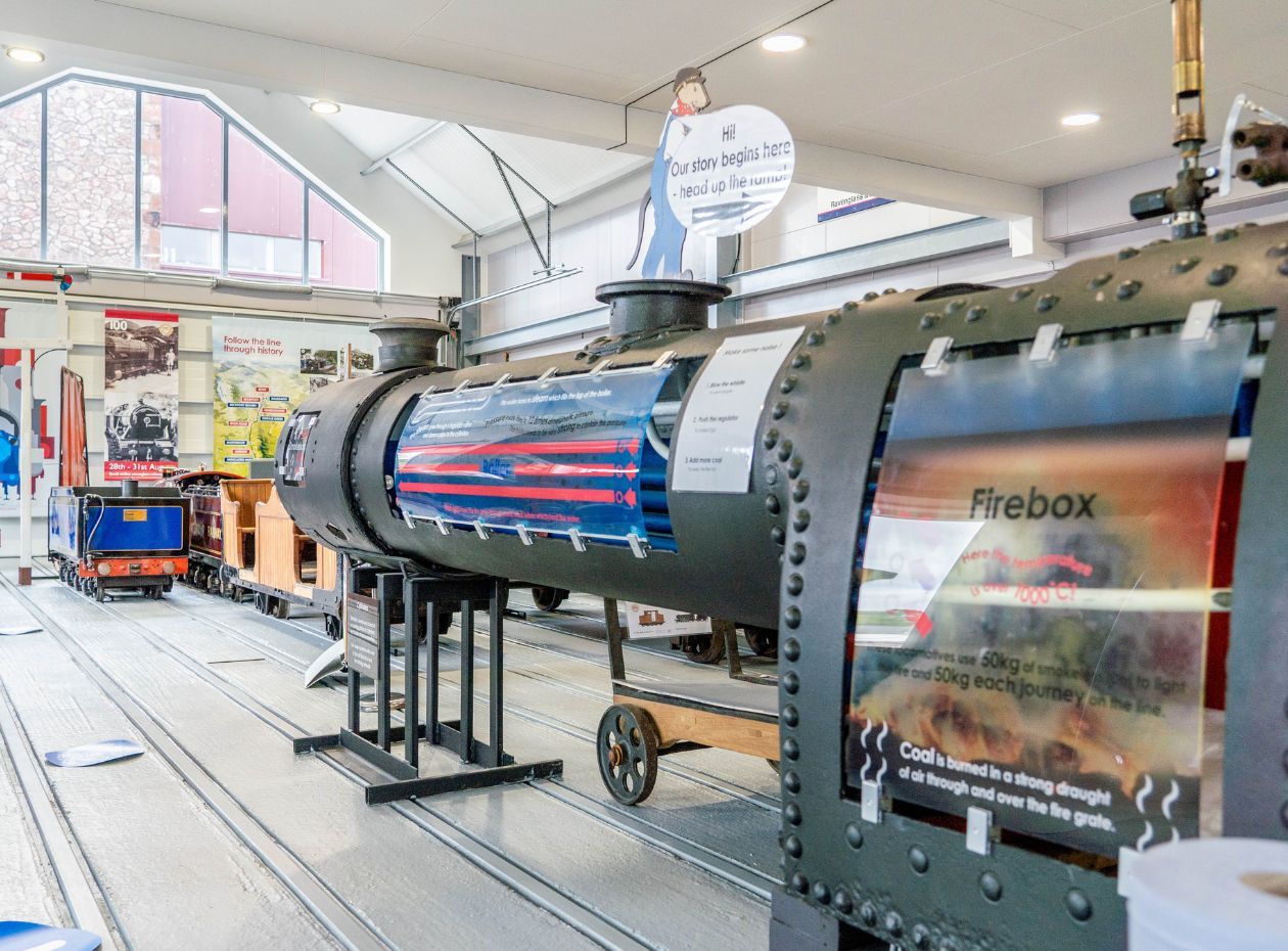 The Ravenglass Railway museum, a fantastic learning space for school groups