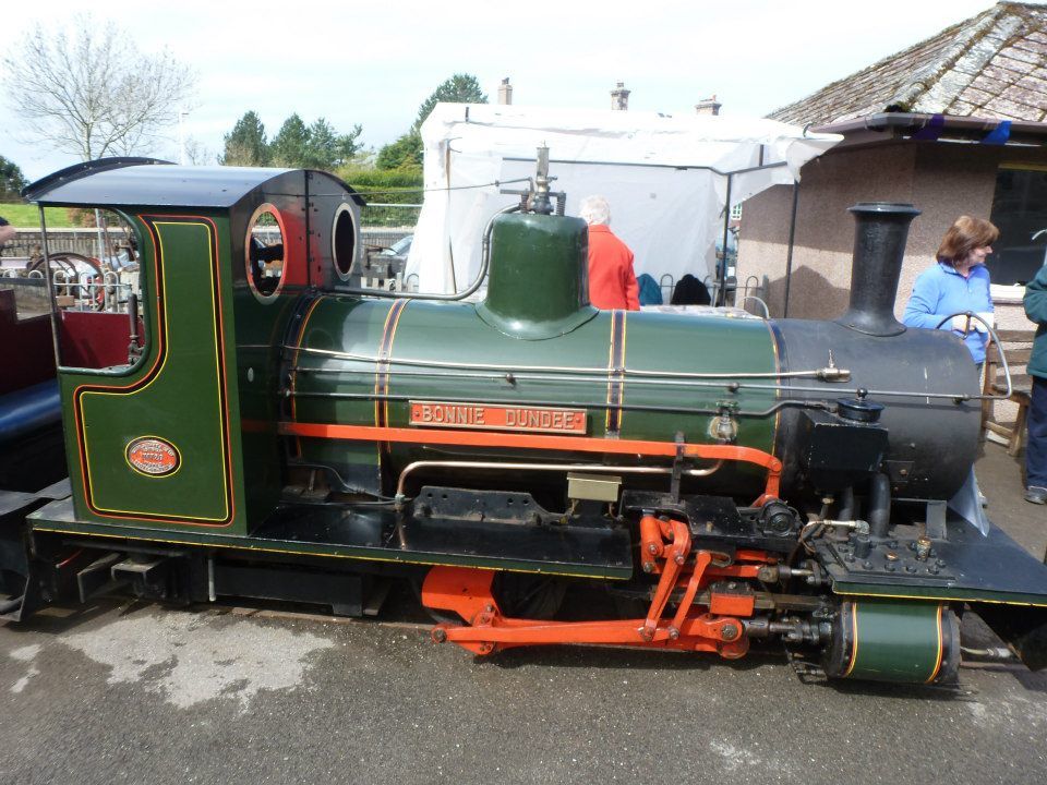 Bonnie Dundee at the Ravenglass and Eskdale Railway