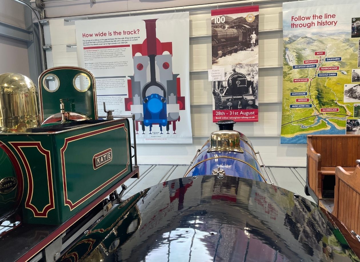 Interior and Learning Resources in the Ravenglass Railway Museum
