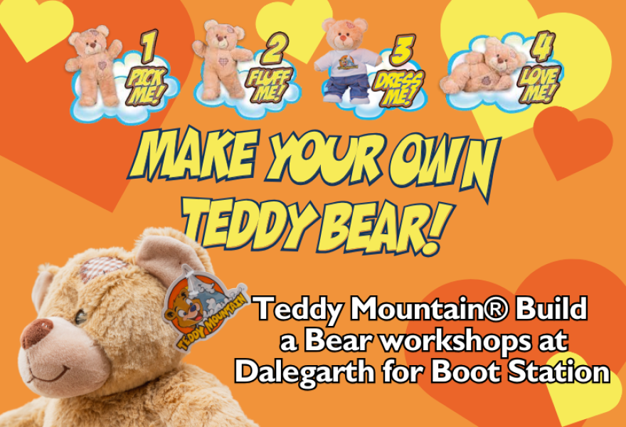 Teddy Mountain® Build a Bear Workshops