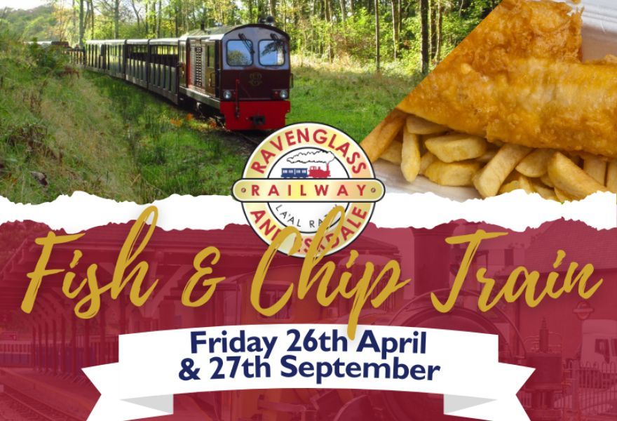 Fish and Chip Trains at the Ravenglass and Eskdale Railway