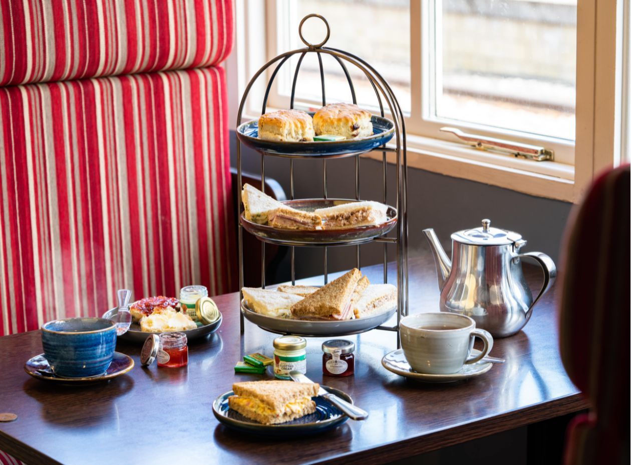 Food and drink options available and The Ratty Arms at Ravenglass the Ravenglass and Eskdale Railway