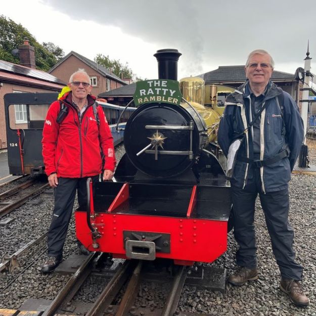 As part of the new 'Walks From Ratty' exhibition, there are guided walks running daily from @ravenglassrailwaymuseum up until July 19th.
-
The exhibition explores the many beautiful walking routes surrounding the railway and is inspired by Alfred Wainwrig