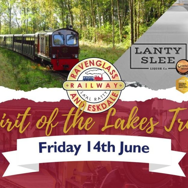 We're so excited to bring you our brand new 'Spirit of the Lakes' Train, in partnership with Lanty Slee Liquor Co 
