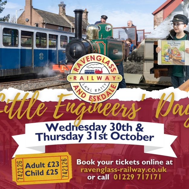 Do you know a young train enthusiast who would like our Little Engineers' Day? 