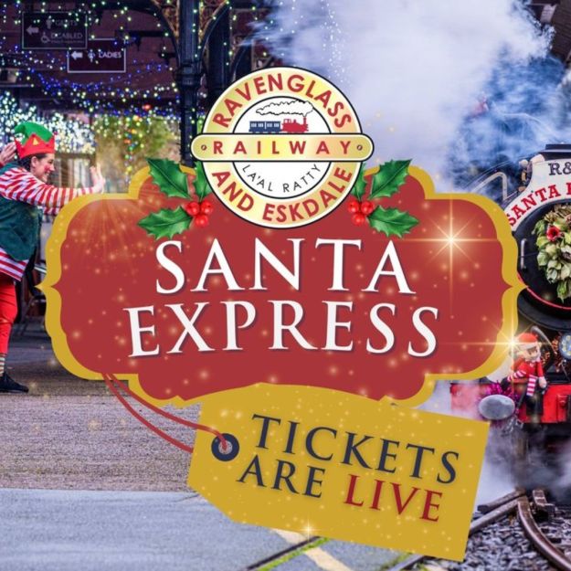 Santa Express tickets are now available! 