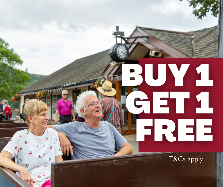 Buy One Get One Free at Ravenglass Railway